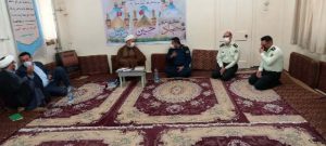 دیدار نوروزی بخشدار مرکزی وجانشین فرمانده انتظامی با امام جمعه کارون