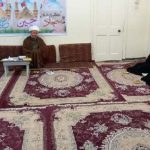 دیدارمسئول حوزه علمیه خواهران با امام جمعه کارون