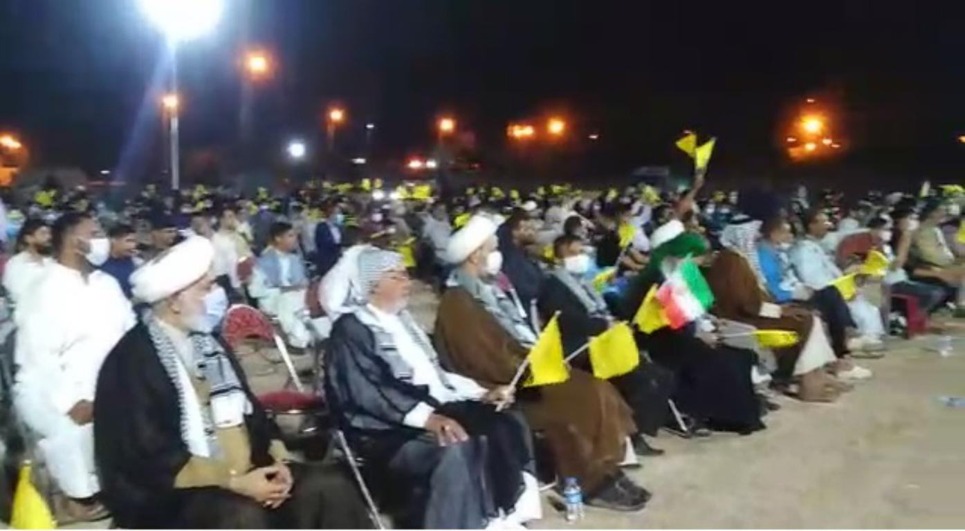 تجمع بزرگ مردم شهرستان کارون در حمایت از مردم مظلوم فلسطین
