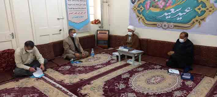 جلسه بنیاد مهدویت با امام جمعه کارون