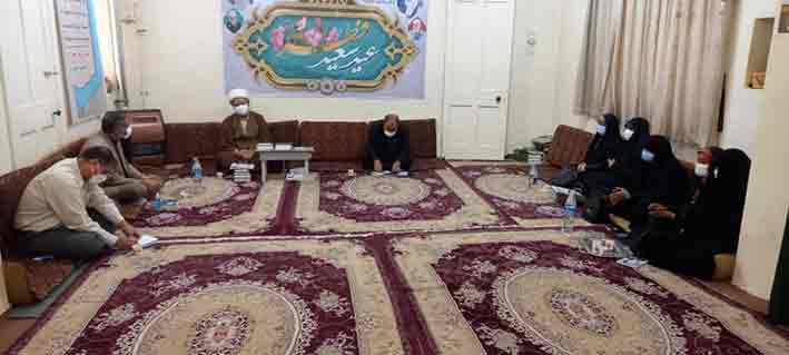 جلسه بنیاد مهدویت با امام جمعه کارون