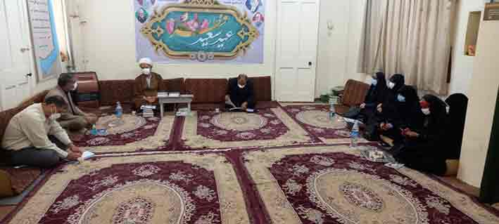 جلسه بنیاد مهدویت با امام جمعه کارون