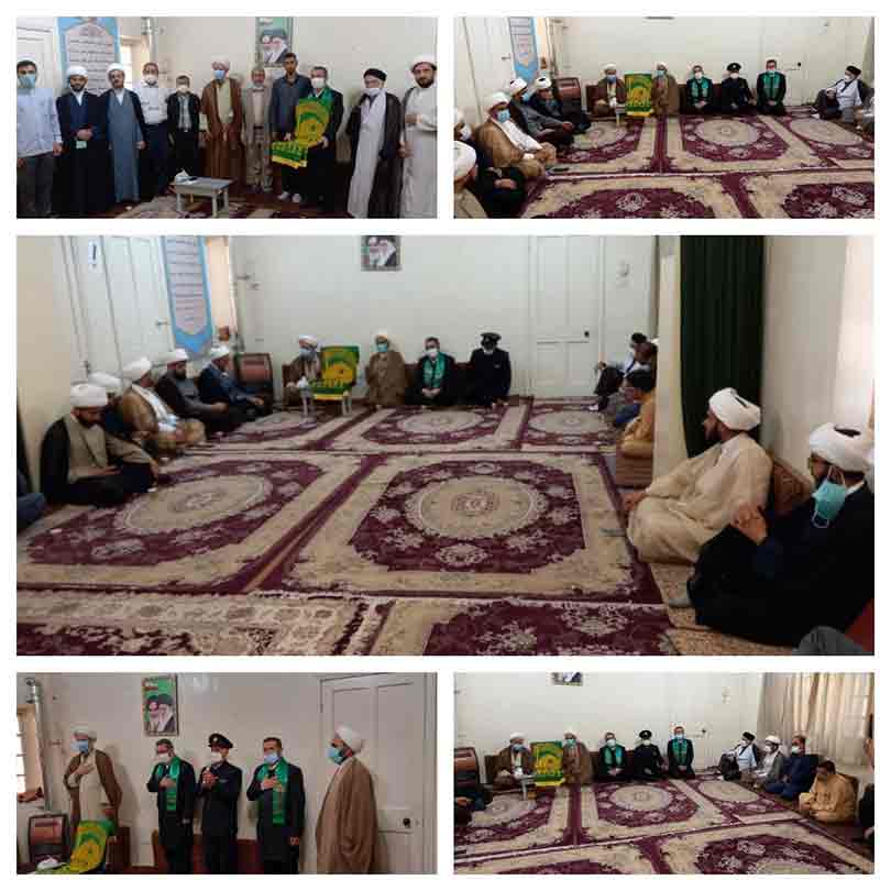 حضور خدام رضوی در دفتر امام جمعه کارون