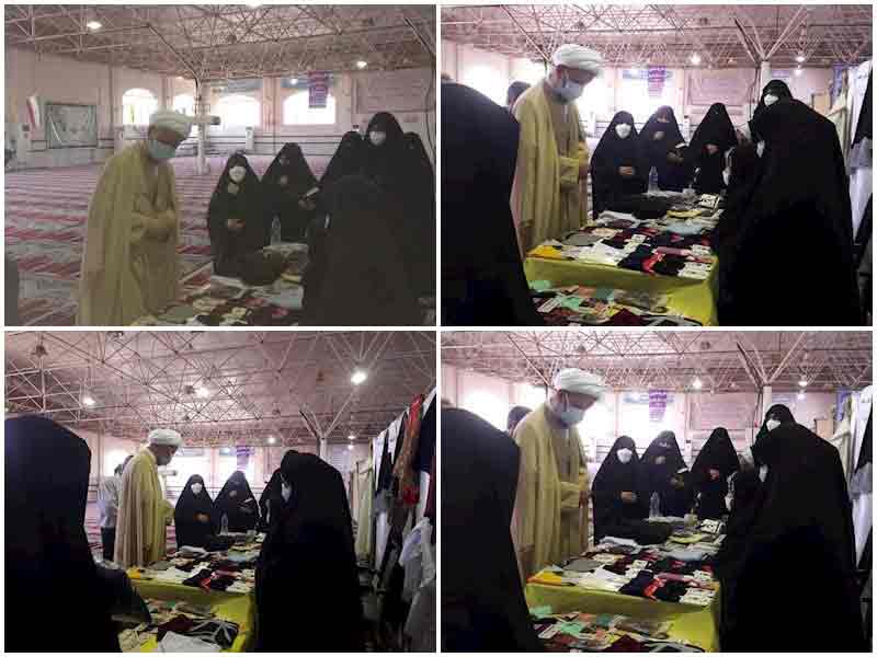 بازدید امام جمعه کارون از نمایشگاه عفاف و حجاب