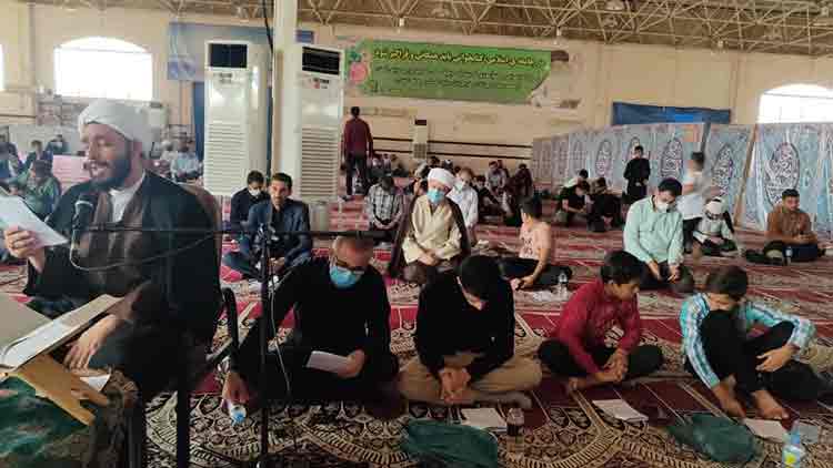 گزارش تصویری/ برگزاری مراسم دعای عرفه