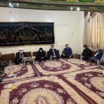 دیدار فرماندار روسای دستگاههای اجرایی با امام جمعه کارون