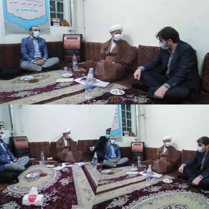 پیگیری طرح جامع شهرستان دردفتر امام جمعه کارون