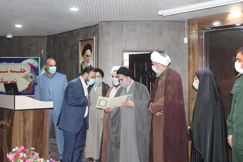 مراسم معارفه دادستان شهرستان کارون برگزار شد