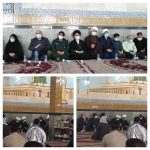 حضور امام جمعه و مسئولین شهرستان در مراسم یادبود شهید امنیت