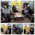 دیدار امام جمعه با خانواده شهید مدافع حرم تقوی فر