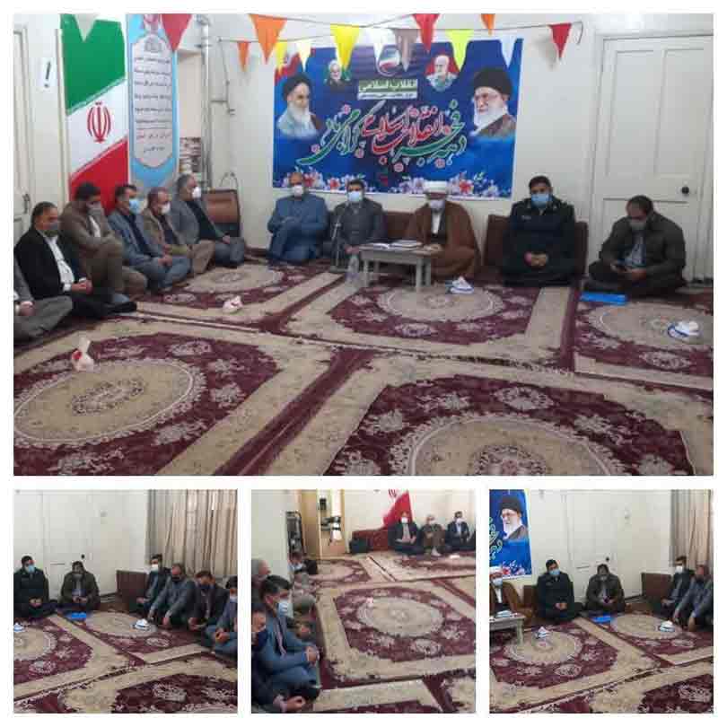 دیدار مسئولان شهرستان کارون با امام جمعه و تجدید بیعت با ولایت و آرمانهای انقلاب اسلامی