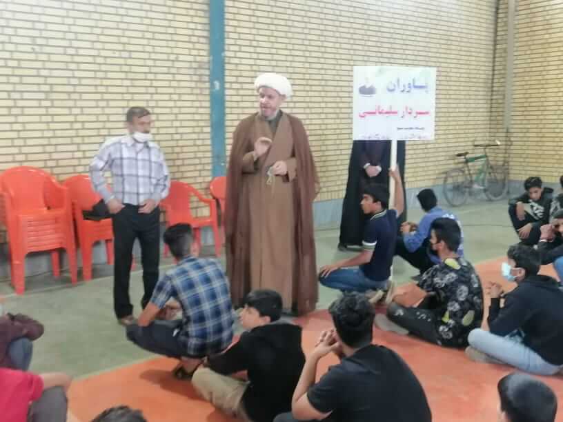دیدار امام جمعه کارون با گروه های یاوران سردار قلعه چنعان