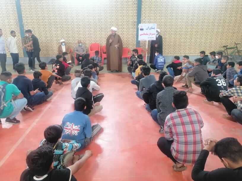 دیدار امام جمعه کارون با گروه های یاوران سردار قلعه چنعان