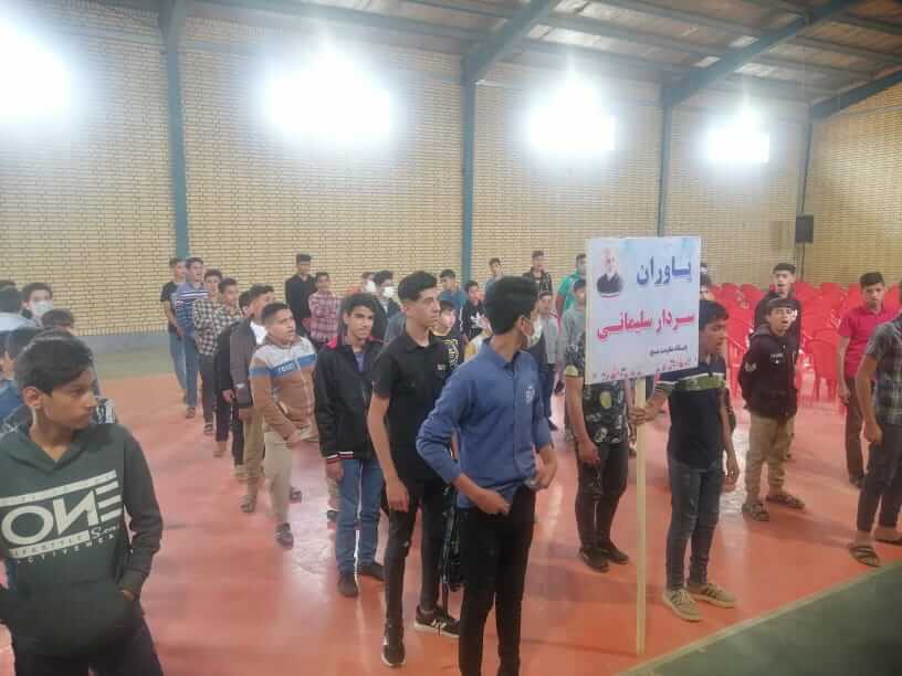 دیدار امام جمعه کارون با گروه های یاوران سردار قلعه چنعان