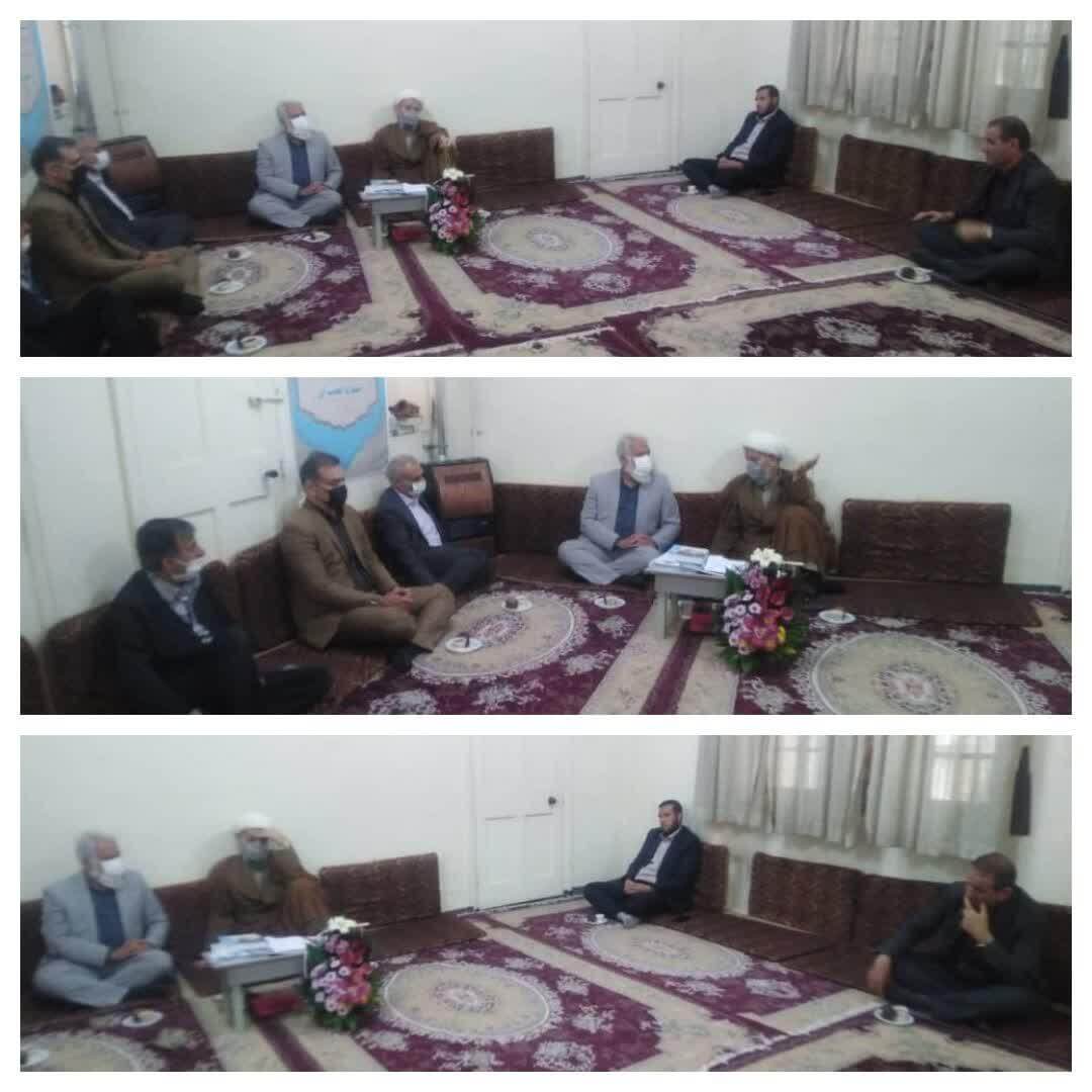 دیدار مدیر عامل جدید شرکت توسعه نیشکر دعبل خزاعی با امام جمعه کارون