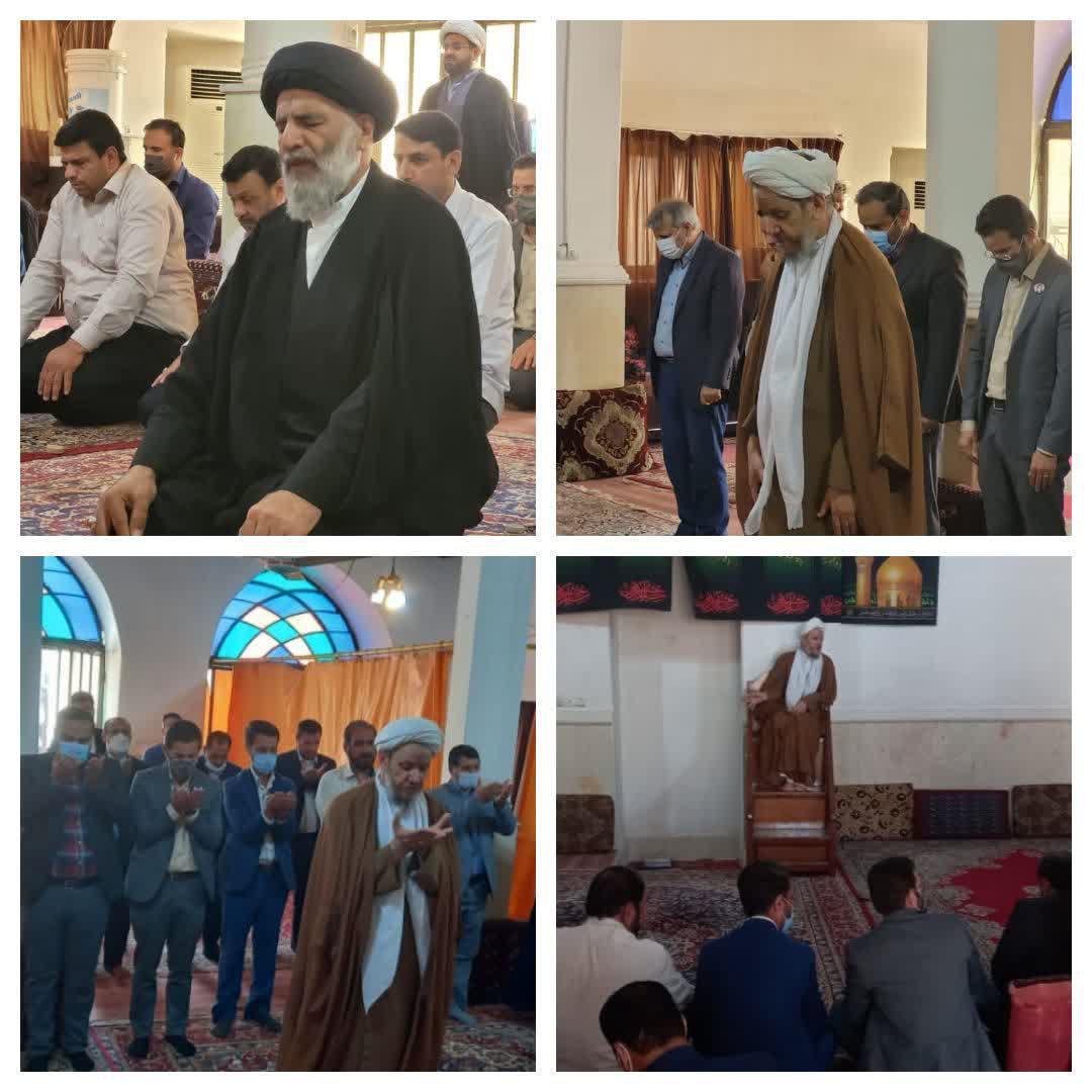 نماز وحدت ادارات در شهرستان کارون برگزار شد