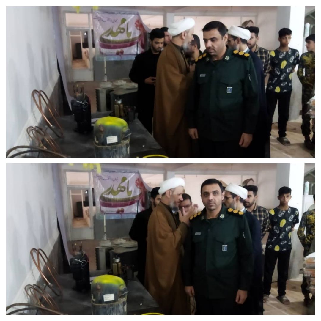 افتتاح برنامه های خدماتی،فرهنگی گروه جهادی