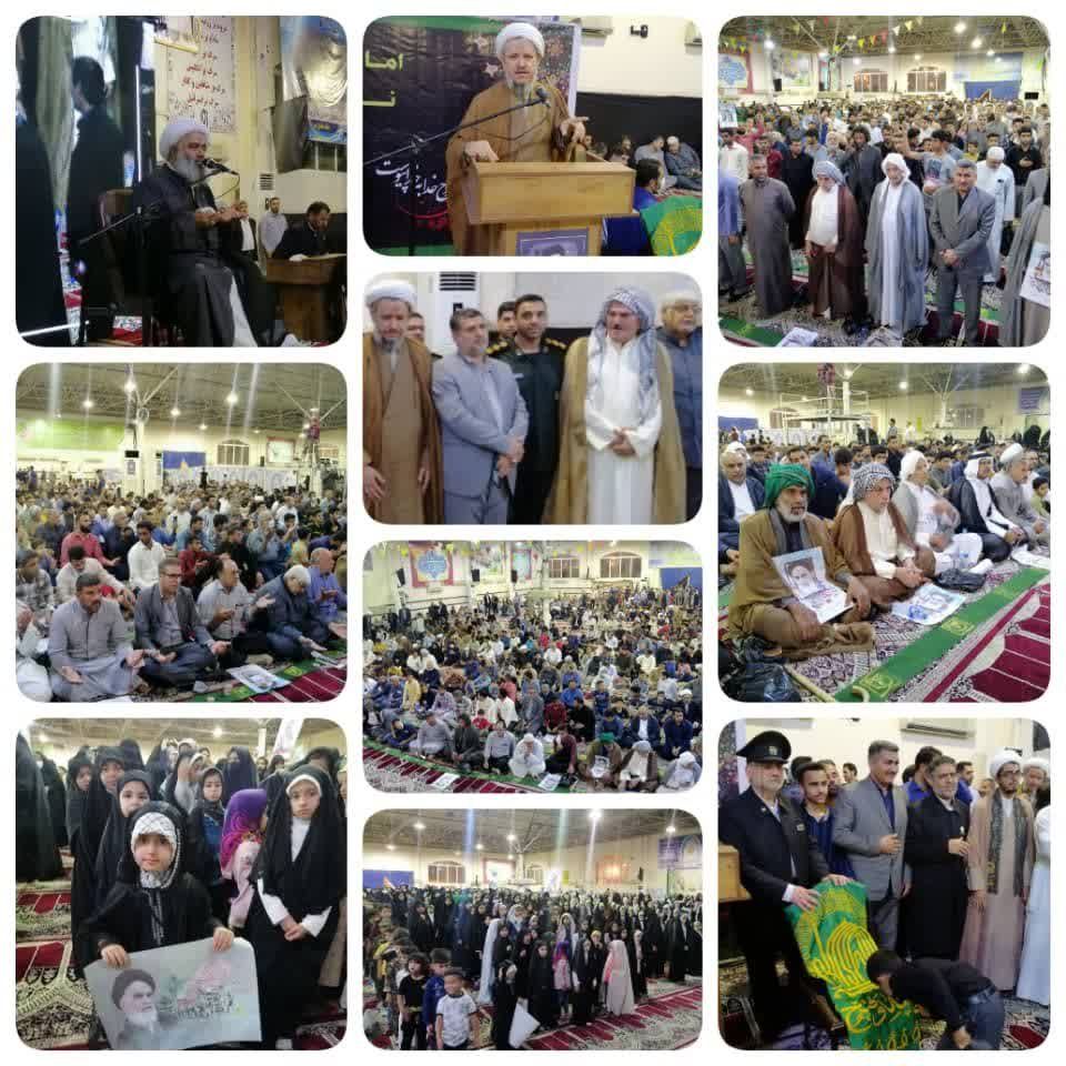 مراسم گرامیداشت ارتحال امام خمینی(ره) در شهرستان کارون برگزار شد