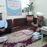 دیدار مدیر عامل نیشکر فارابی با امام جمعه کارون