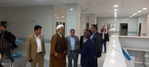 بازدید امام جمعه،نماینده مجلس وفرماندار از اورژانس جدید شهرستان