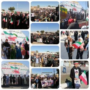 حضور پر شکوه مردم انقلابی شهرستان کارون در راهپیمایی روز 22 بهمن1401