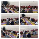 جزء خوانی قرآن کریم با حضور حجت الاسلام والمسلمین خضیراوی امام جمعه محترم شهرستان کارون در روستای جنگیه برگزارشد