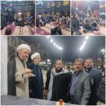 بازدید امام جمعه از مواکب ايام فاطمیه