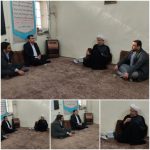 دیدارسرپرست جدید شهرداری کوت عبدالله با امام جمعه کارون